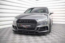 Audi S3 Sportback 8V Facelift 2016-2019 Street Pro Frontsplitter V.1 Maxton Design